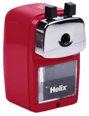Helix Metal Desktop Sharpener - Red